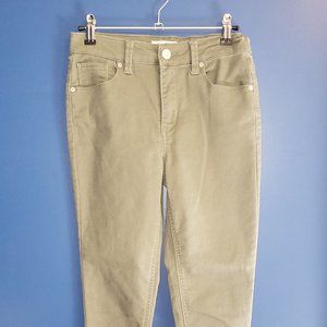 Mudd Girls Army Green Stretchy Jean 14